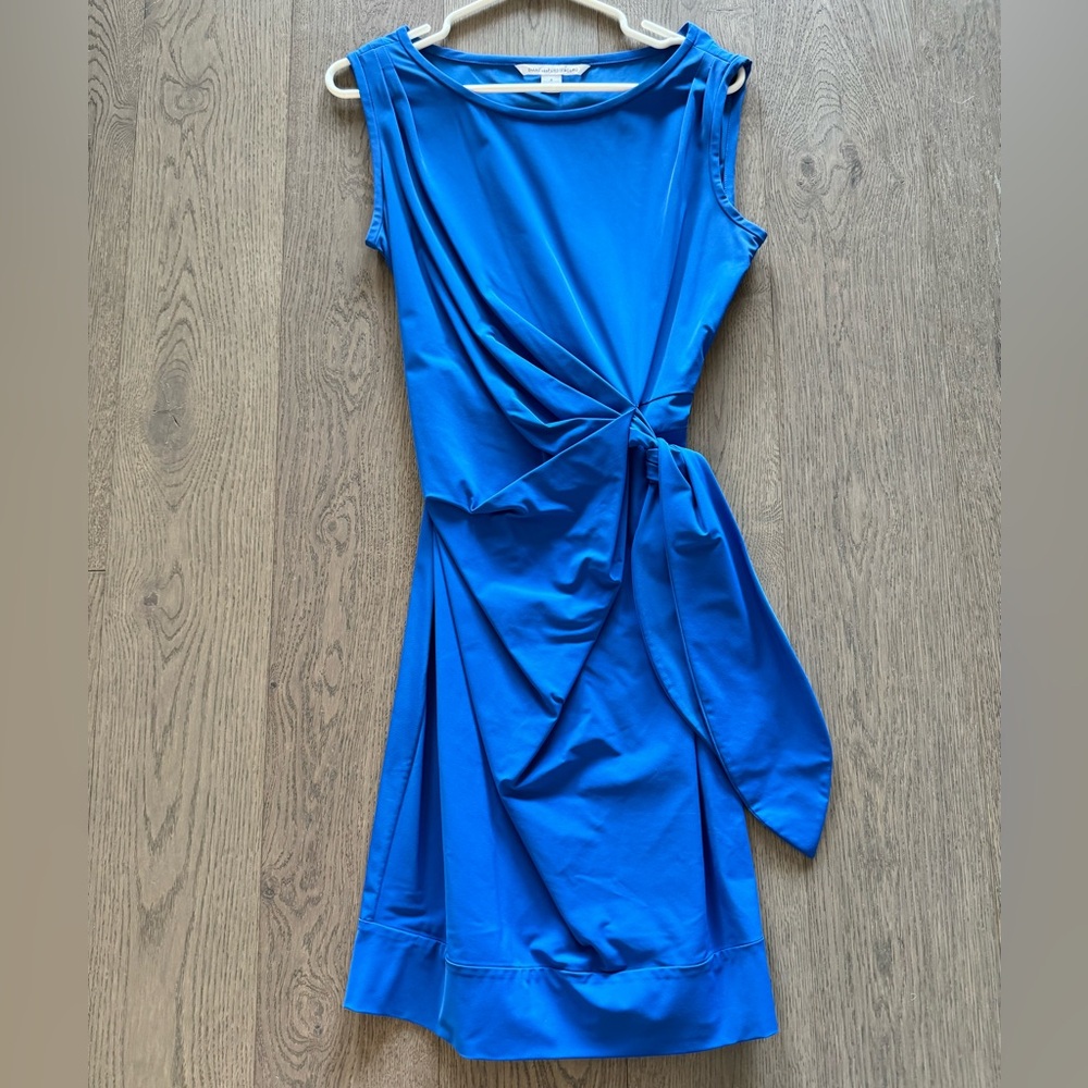 Diane von Furstenberg Blue Wrap Dress